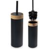 Black Toilet Brush With Stand
