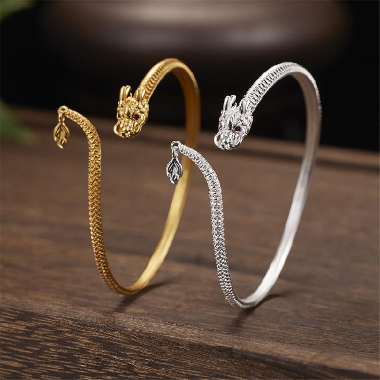 Traditional Dragon Adornment Wrist Chain Bangles Stylish Rope Bracelet for Kids