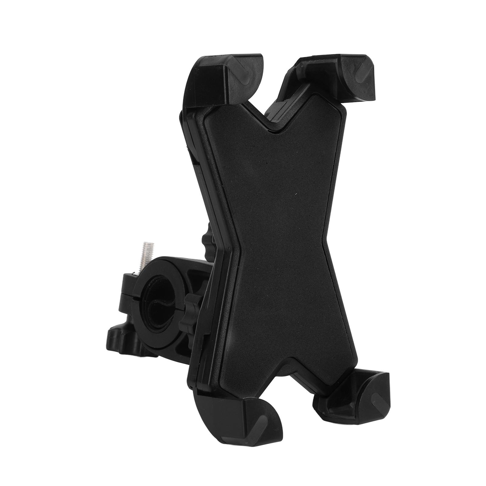 

3,57-дюймовый держатель для телефона на велосипед, вращающийся на 360 градусов, регулируемая подставка-держатель для мобильного телефона на велосипед, черный