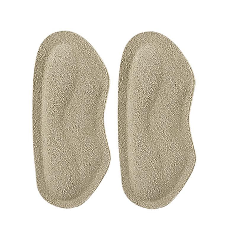 Soft Elastic Heel Stickers: Anti-Rub & Slip, Invisible for Sports Shoes, Half-Size Insole Adjusters