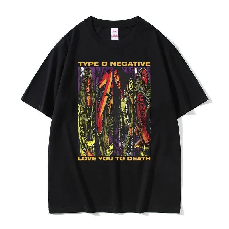 2026 Rock Band Type O Negative Suspended In Dusk Essential T-shirt Men Women Fashion Casual Tshirt Male Vintage Oversized Tops Tees