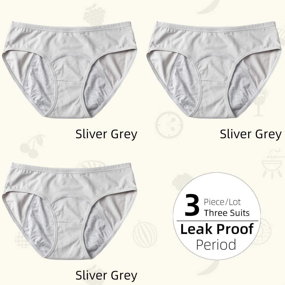 

Сплошные физиологические женские трусики с низкой талией, расширенные герметичные менструальные брюки, удобное дышащее женское нижнее белье для менструации L