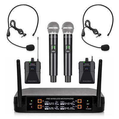 Set de Micrófono Inalámbrico MusicMate MM-550 VocalSound