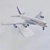 1/400 Model Planes A380 France Airline Alloy Airplane Kids Toys Airbus A380 Collectible Miniature Airplane Display Model
