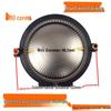 44mm High-Quality Voice Coil Horn Tweeter with 34mm Blue Film Composite Diaphragm.