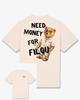 Baron Filou Holland Need Money for Filou Men's T Shirt Print 100% Cotton Casual Sport Round Neck Short Sleeve Casual Street Tee