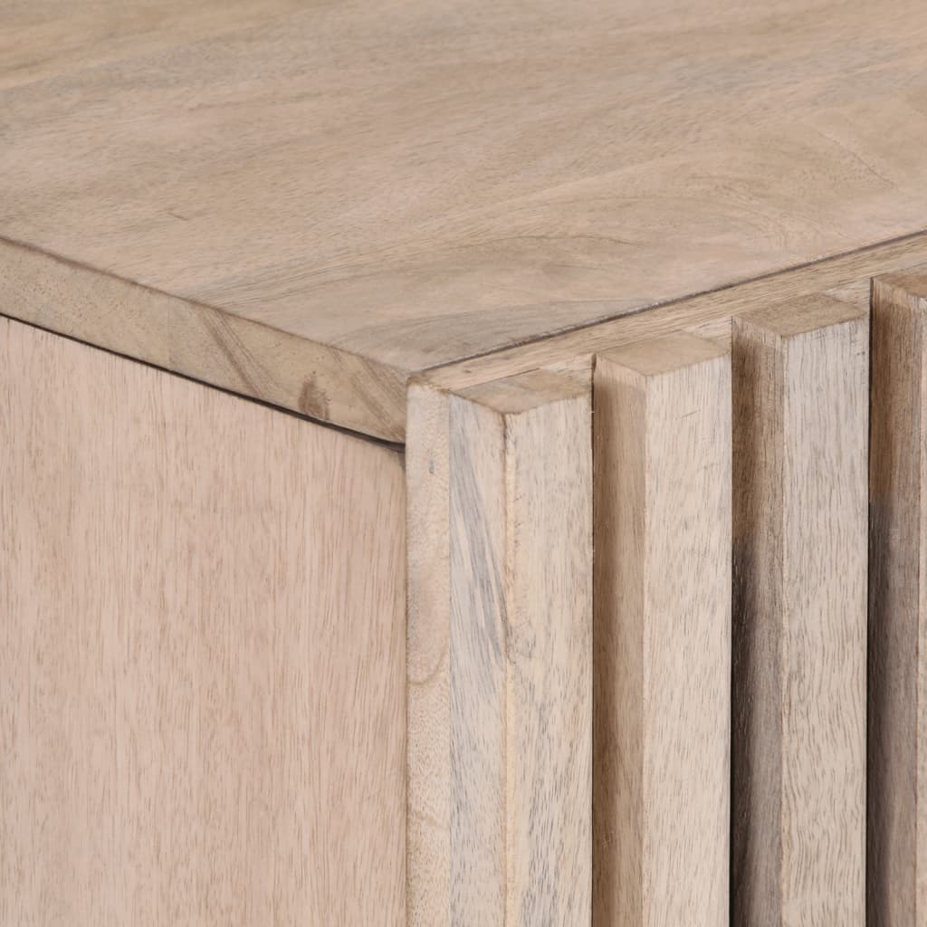 Sideboard 80 X 34 X 75 Cm Solid Mango Wood