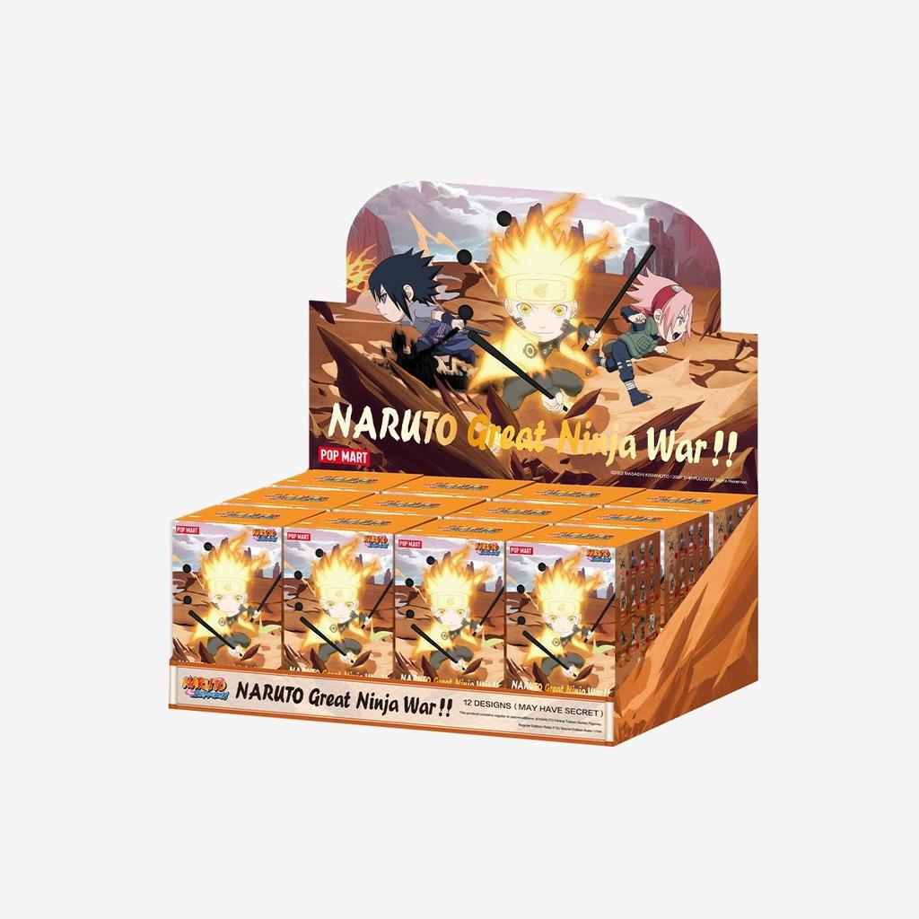 POP MART NARUTO Ninkai Taisen Series Figures Blind Box