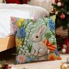 Christmas-Themed Texture Cushion Cover For Pillow Printing Sofa Decoration Home Car Room Coffee Shop Office Nordic Simplicity