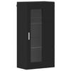 FLORIN 3 Piece TV Cabinet Set with Drawers Black Wood Based Material