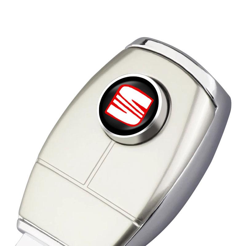 1/2PCS Car Seat Belt Clip Extension Plug Buckle Car Accessories for Seat Alhambra FR Leon Altea Ibiza Toledo Cordoba Arona 5 6 MII