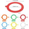 36 Pcs Rubber Seals Rings, Airtight Silicone Replacement Gasket, Leakproof Sealing Rings for 3.75 Inches Glass Mason Jars