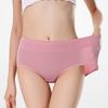 6pcs Mid Waist Underwear Women Soft Breathable Elegant Cotton Pure Color Panties for Daily Life L Assorted Color L