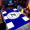SSC Napoli Logo Teppich für Wohnzimmer Schlafzimmer Zuhause Sofadekoration, Kinderspiel Rutschfeste Bodenmatte