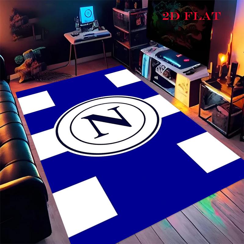 

SSC Napoli logo Carpet Rug for Living Room Bedroom Home Sofa Decoration,Kids play Nonslip Floor Mat 40x60cm( 15x23in )