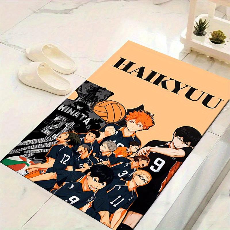 

1pc Haikyu!! Pattern Area Rug, Anti slip Non Shedding Stain Resistant Carpet 60cm by 90cm
