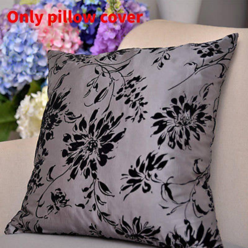 Modern Minimalist Plush Velvet Cushion Cover For Sofa Bed And Office Decor In Various Colors