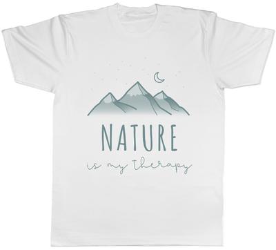 Nature Is My Therapy Mens T-Shirt