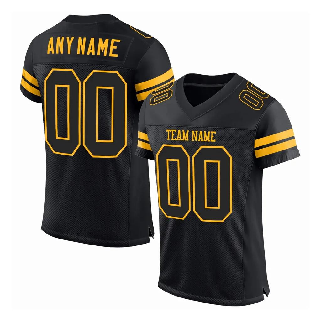 Football Jersey, Short-Sleeved American Football Jersey, Game Training Nfl Jersey, Pittsburgh Steelers