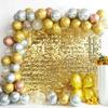 1x2M Sequin Backdrop Decor Curtain 2m Foil Tinsel Curtain Baby Shower Birthday Party Decor Shimmer Wall Wedding Party Backdrops