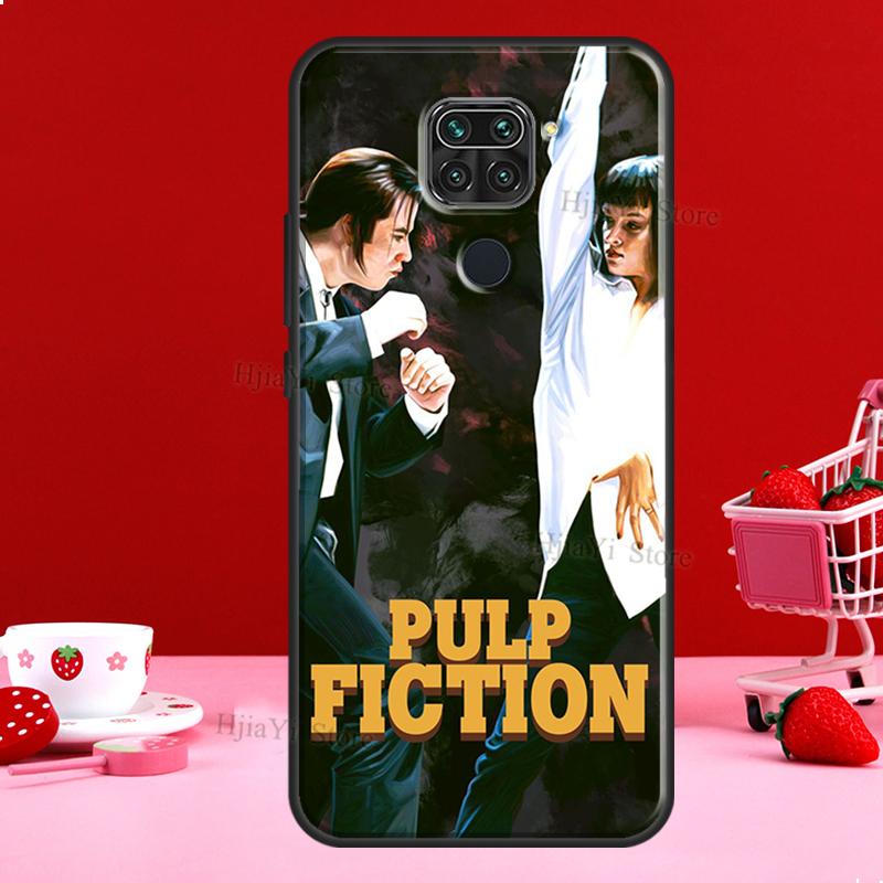 Pulp Fiction Case For Xiaomi Redmi Note 11 10 9 8 12 Pro Plus 12S 11S 10S Cover For Redmi 12C 10C 10A 9C
