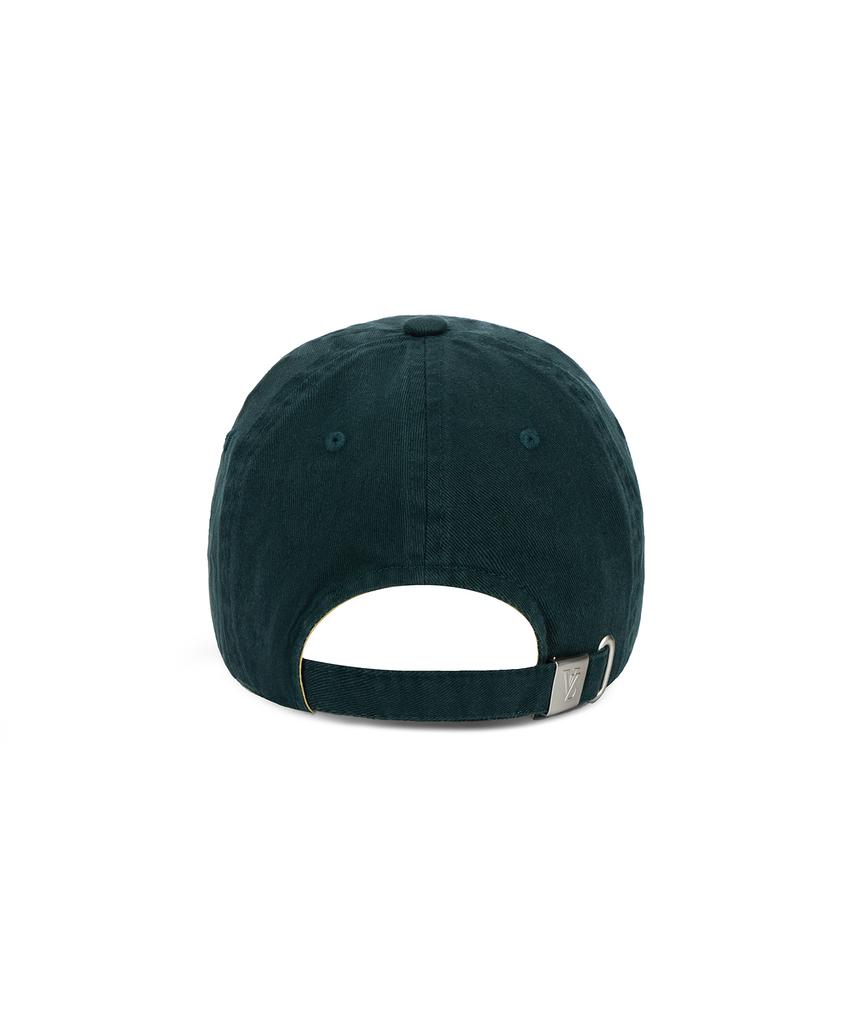 Bajal Logo Oversized Chino Ball Cap Green