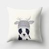 Cute Animal Dog Deer Bear Cushion Cover Home Living Room Sofa Bedroom Decoration Throw Pillow