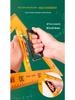 Little Fish Ruler Set: Compass, Magnetic Straight Edge, Protractor, and Set Square - Math Teaching Tools