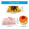 Orange Egg Roll Blueberry Cake Squeeze Toy Cute Cake Slow Rebound Toy  Kid Gifts