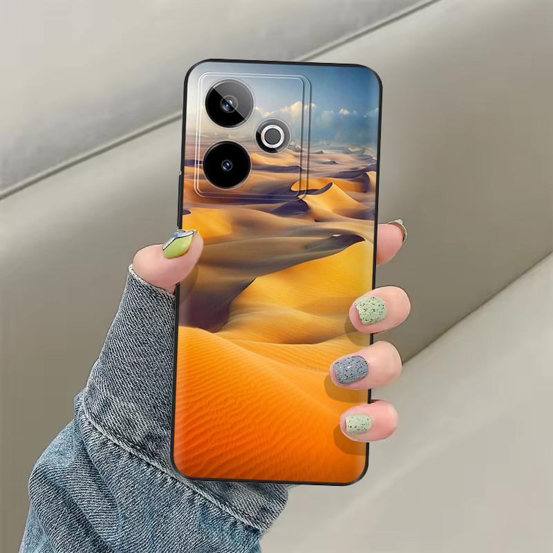 Phone Cases For Realme GT7 5G Case Cute Painted Back Cover For Realme GT 7T Silicone Cases For Realme GT 7 Pro Shockproof Shells