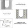 U Shaped LED Sewing Lamp Energy Saving Sewing Light Bright Sewing Machine Light  Work Table