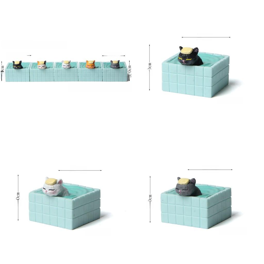 Cat Pet Action Figure Cartoon Model Toy Decoration Doll Children Gifts Ornament