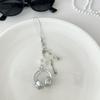 Glitter Earphone-shaped Cute Star Guitar Microphone Pendant Phone Chain Lanyard Girly Backpack Charms Bag Hanging Gifts Bag Charm