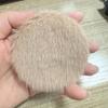 Specchio da Trucco Peluche Rotondo Specchio a Doppia Faccia Specchio Cosmetico Portatile Pieghevole per Viaggio Scuola Pendolarismo