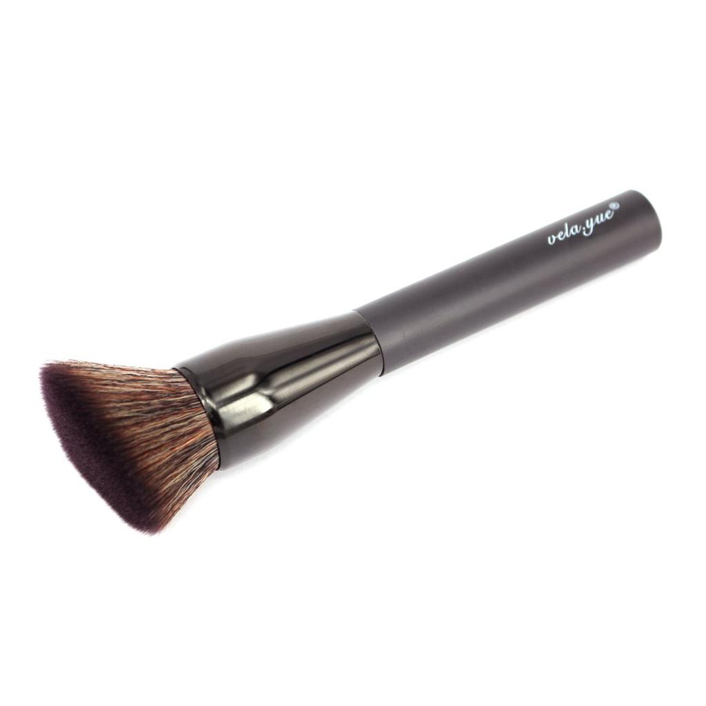 Vela.Yue Powder Foundation Brush Multifunkční štětec na make-up kulatý diagonální řad