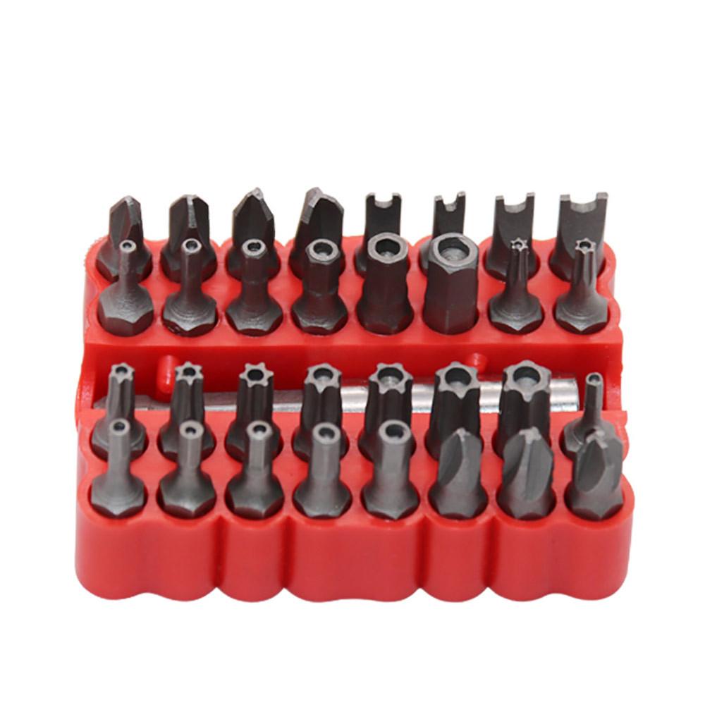 WD Source 33-teiliges Schraubendreher-Bit-Set: Hohle & Unregelmäßig geformte Bits, Innen-Sechskant-Bits für Akku-Bohrschrauber