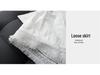 Spring 2026 Women's High-Waisted Skirt: Mid-Length Lace Ruffle, Elastic Waist, Slimming A-Line with Wide Hem.