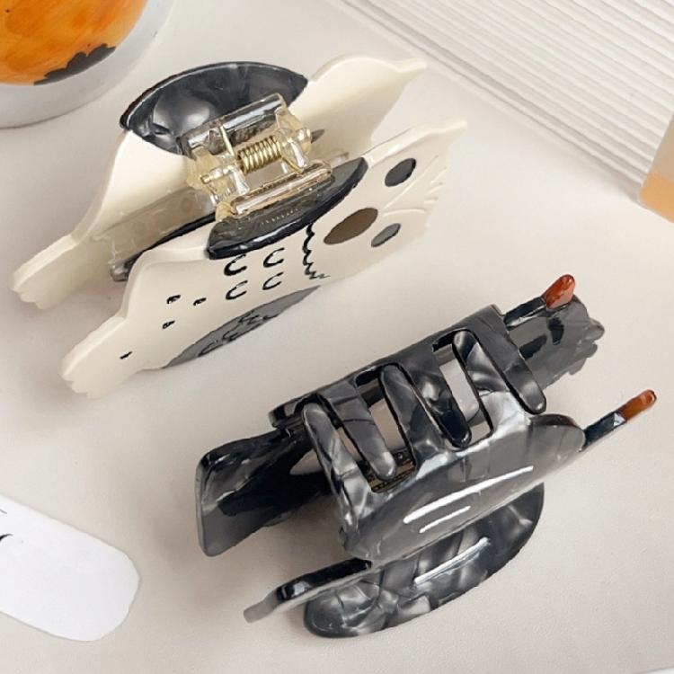 Smooth Hair Claw Clip Medium Size Owl Design Gentle On Scalp Claw Clip Barrettes