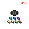 10-1PCS Motorcycle LED Anti Collision Warning Light Bike Aircraft Night Turn Signal Light 7 Color Drone Car Strobe Light Indicat