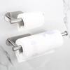 Stainless Steel No-Drill Paper Towel Holder for Kitchen & Bathroom