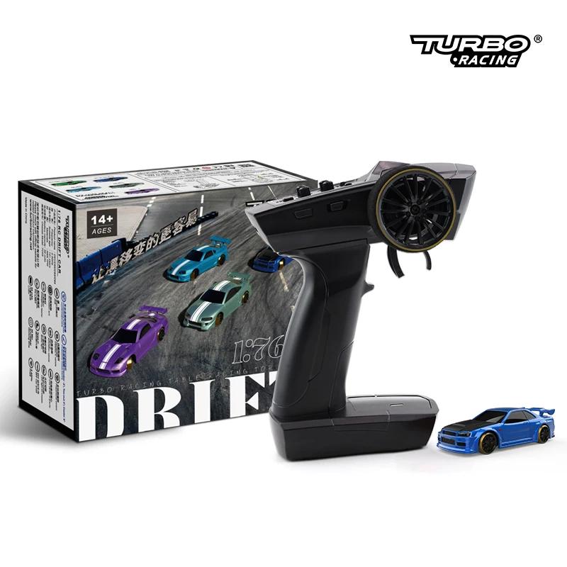 Turbo Racing C64 C65 C61 C62 C63 1:76 Drift RC Car With Gyro Radio Full Proportional Toys For Kids and Adults