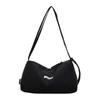Casual Nylon Hobo Shoulder Bag with Zipper Closure Crossbody Purse for Women Daily Travel