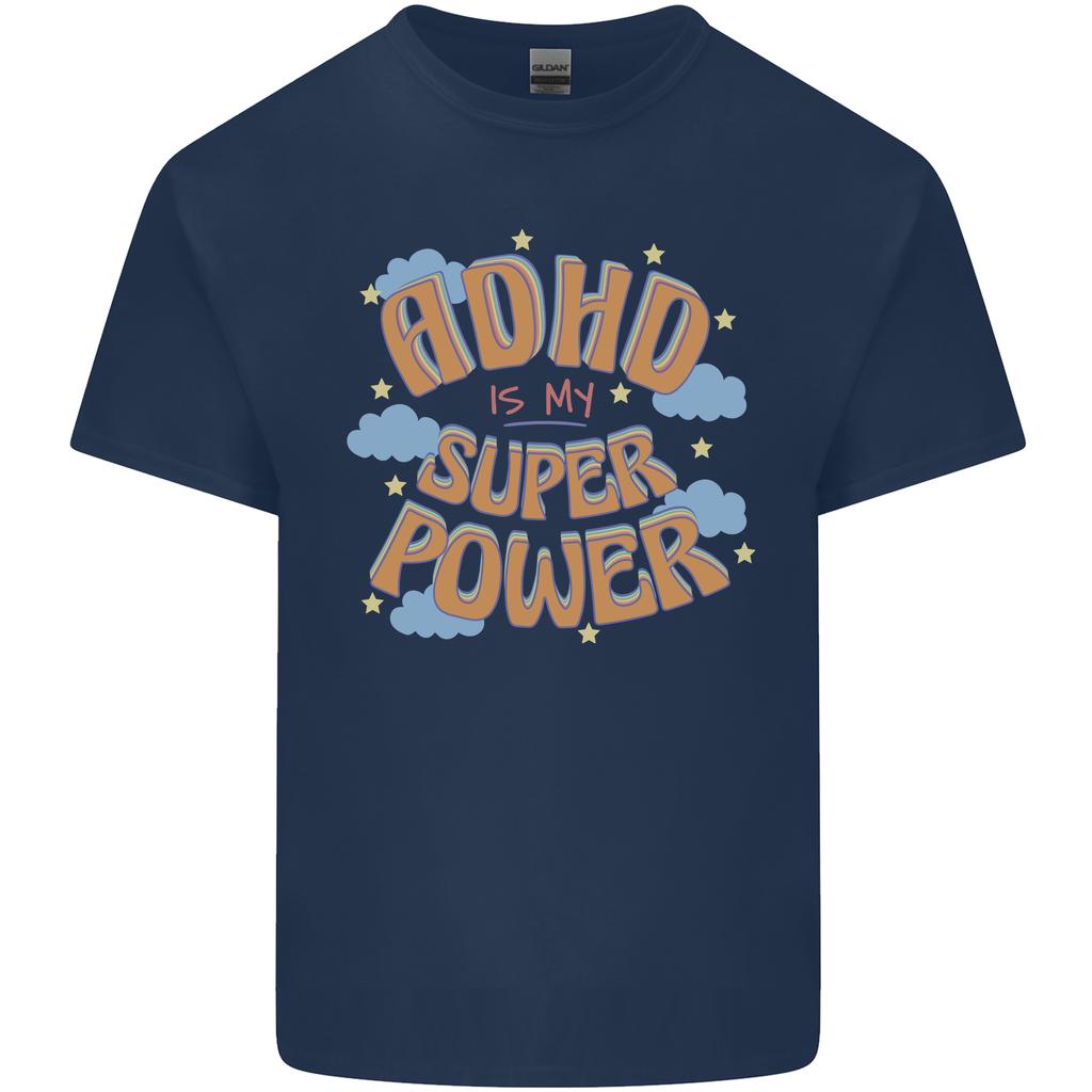 ADHD Is My Superpower Unisexs Light Cotton TShirt