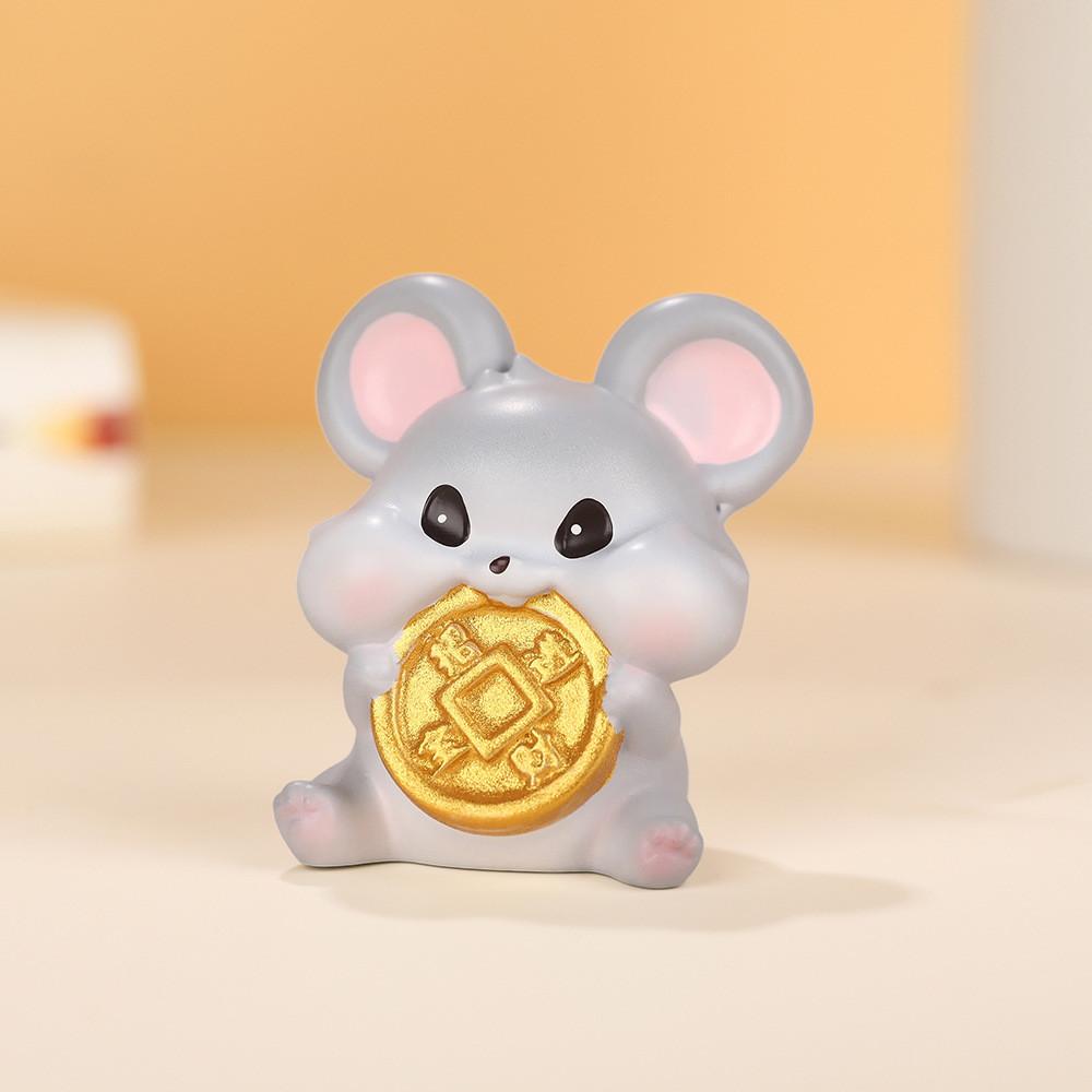 

Zodiac Animal Resin Decor Miniatures With Cartoon Style For Gift And Office Desk Display StyleA
