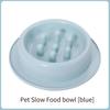 Dog Slow Food Bowl Anti-choke Small and Medium-sized Dog Slow Food Bowl Anti-upset Round Thickened Pet Supplies