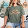 Comfort Colors® Custom Great Grandma Shirt, Personalized Great Grandma Gift, Mother's Day Gift, Pregnancy Announcement, New Great Grandma
