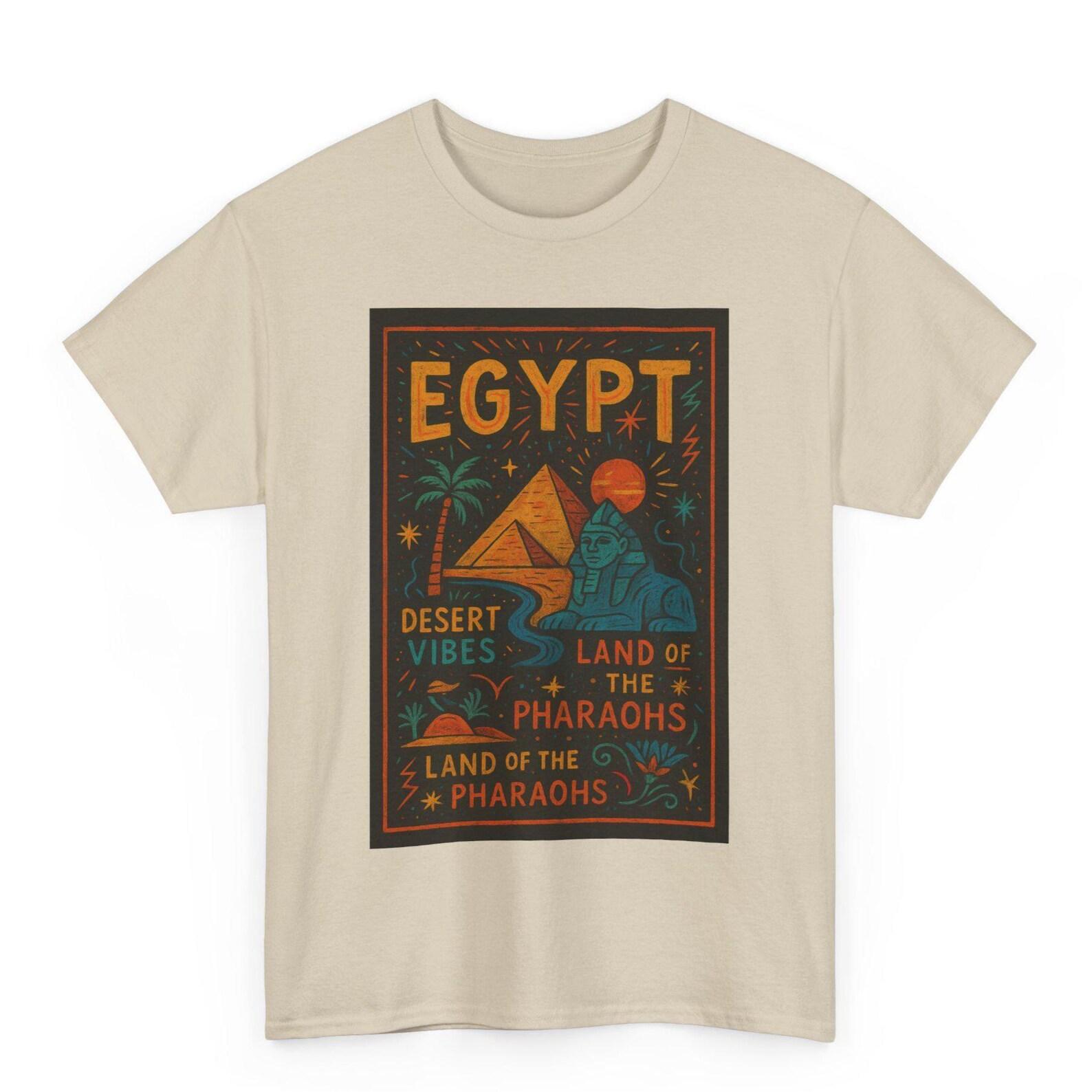 Vintage Cairo Egypt T-Shirt: North African Heritage Graphic Tee S