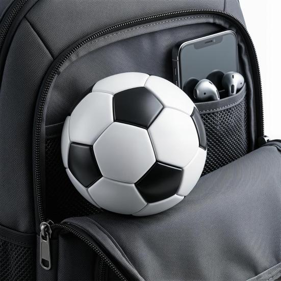 Football Toy, Clicking Toy Mini Soccer Fidget Clicker for Anxiety Stress Relief,