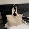 Commuter Shoulder Bag Handbag Women's Solid Color Tote Bag