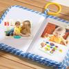 Baby Po Album, Baby Po Album Holds Pictures My First Soft Cloth Family Pos Book With Removable Hook